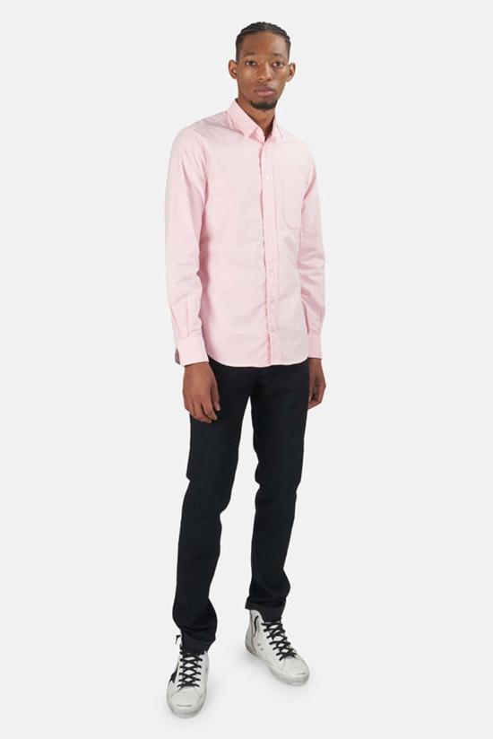  Blue&Cream 긴팔 셔츠 블루&크림 옥스포드 버튼 다운 핑크 - BLUE&CREAM