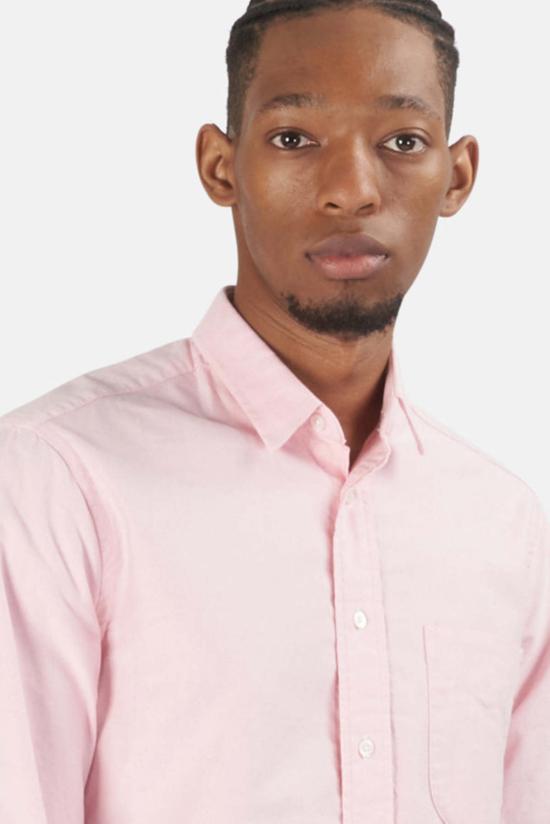  Blue&Cream 긴팔 셔츠 블루&크림 옥스포드 버튼 다운 핑크 - BLUE&CREAM