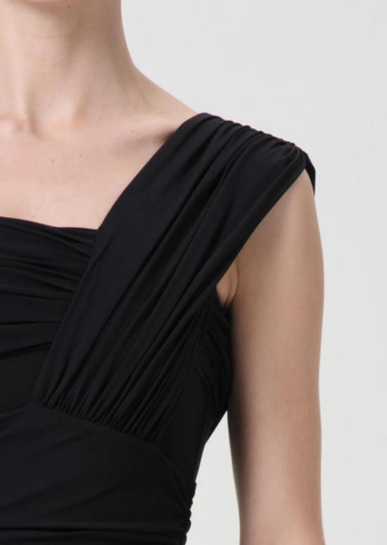  에이골디 바디수트 티셔츠 아골드 에티엔 바디수트 블랙 - AGOLDE