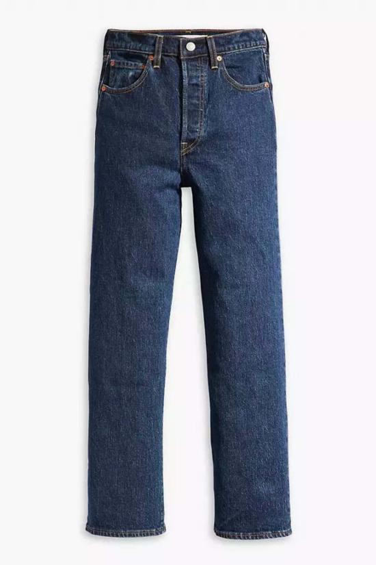  리바이스 데님 팬츠 리브케이지 스트레이트 앵클 살사 다크스톤 - LEVI'S