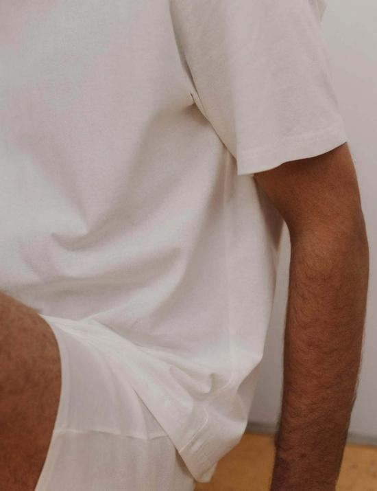  베이스레인지 반팔 티셔츠 브라이어 티 언다이드 - BASERANGE