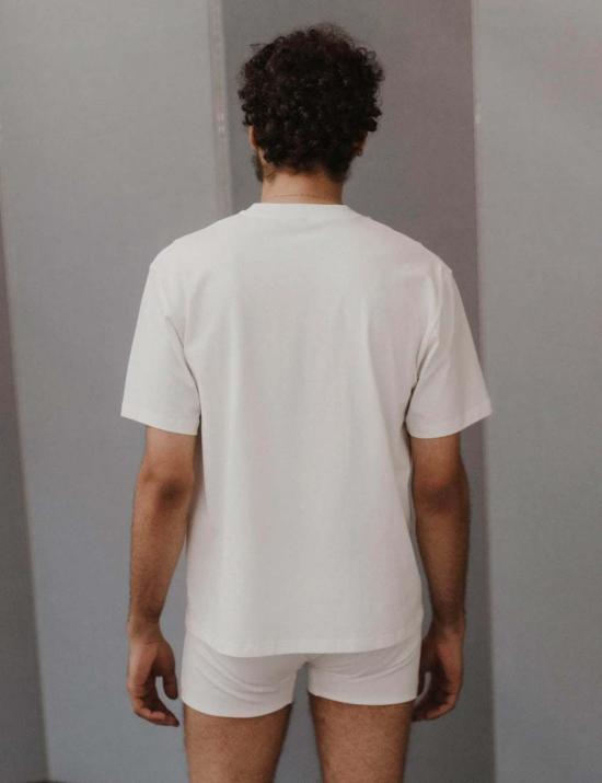  베이스레인지 반팔 티셔츠 브라이어 티 언다이드 - BASERANGE