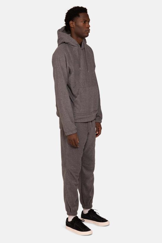  블루&크림 트레이닝/조거 팬츠 폴라 플리스 조거 미드 그레이 - BLUE&CREAM