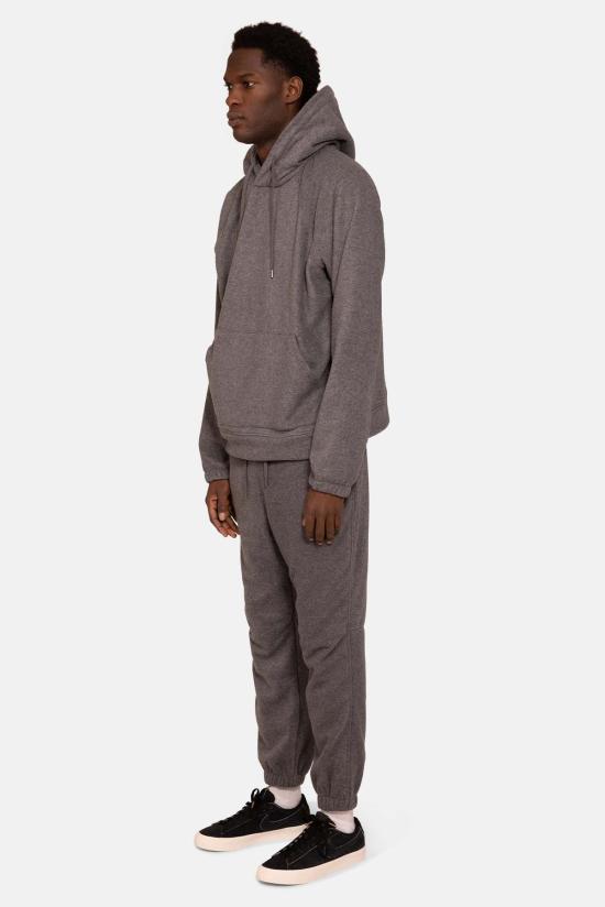  블루&크림 트레이닝/조거 팬츠 폴라 플리스 조거 미드 그레이 - BLUE&CREAM