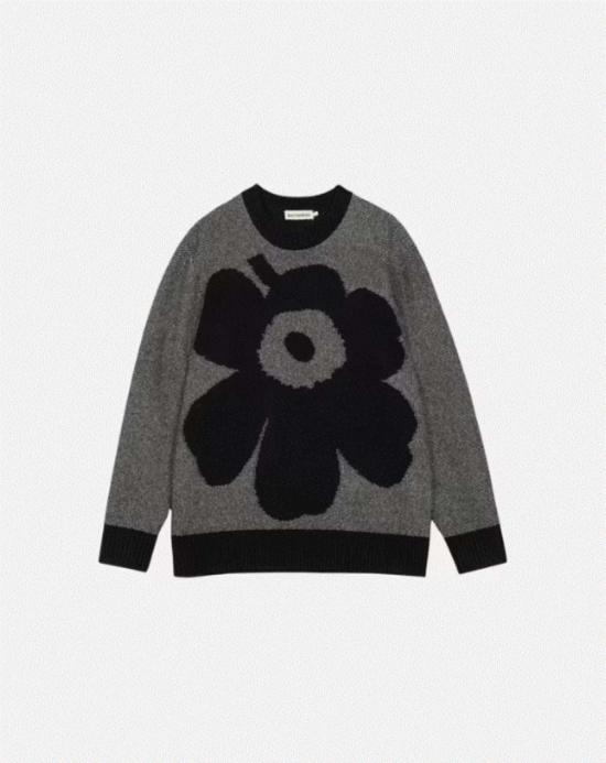  마리메꼬 스웨터 Marimekko Pehmyt Unikko  블랙