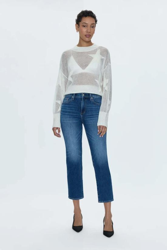  피스톨라 민소매 티셔츠 먼로 크롭 버몬트