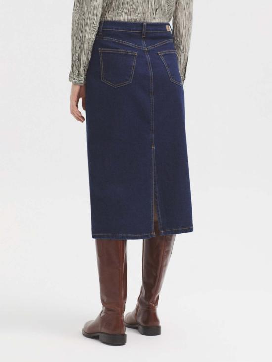  Nice Things 데님 스커트 나이스 씽스 데님 5포켓 스커트 블루 - OTHER BRANDS