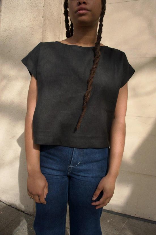  코코볼로 튜닉 탑 블랙 - COCOBOLO