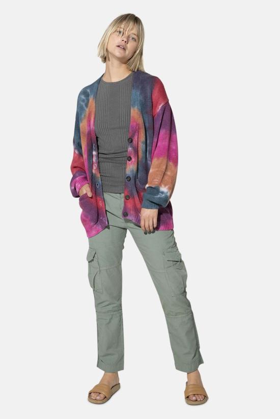  NSF 가디건 Nsf Rogers Cardigan Jewel Tone Dye - OTHER BRANDS