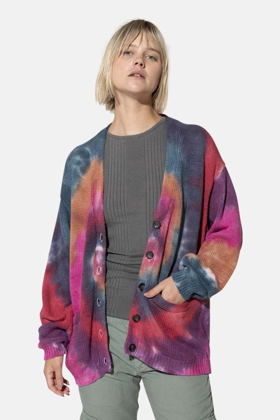  NSF 가디건 Nsf Rogers Cardigan Jewel Tone Dye