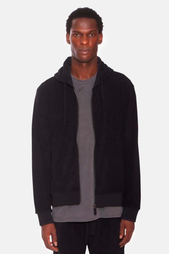  Blue&Cream 자켓 블루&크림 B&C 지퍼 후드 티셔츠 블랙