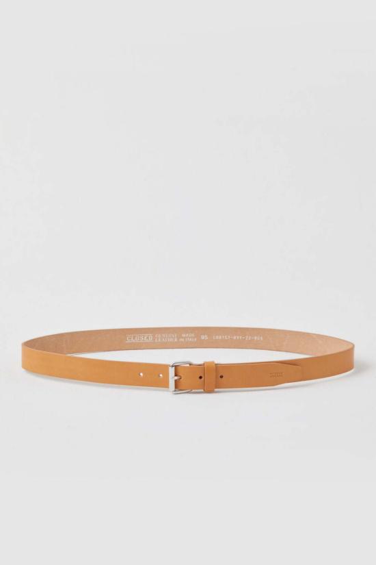  클로즈드 레귤러 벨트 금속 가 달린 닫힌 가죽 누드