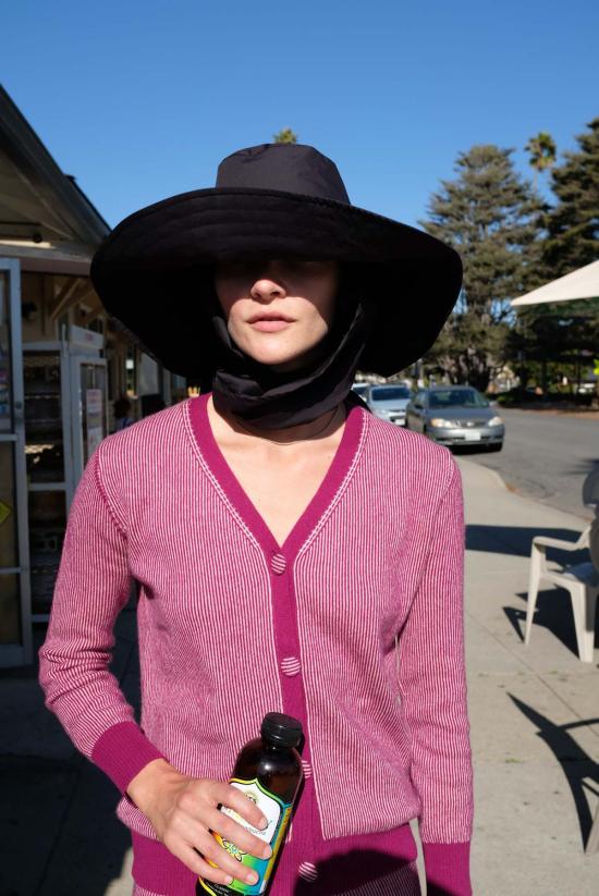  베클리나 버킷햇 스카프  블랙 - BEKLINA