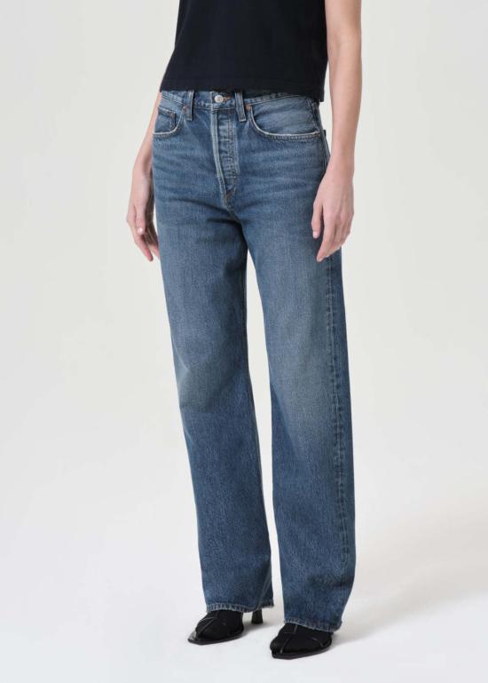  에이골디 데님 팬츠 아골드 켈리 진 에센스 - AGOLDE