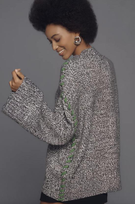  사이먼밀러 터틀넥 Simon Miller Leith 니트 휩스티치 스웨터 - SIMONMILLER