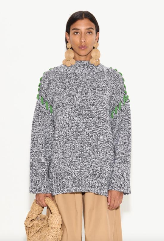  사이먼밀러 터틀넥 Simon Miller Leith 니트 휩스티치 스웨터