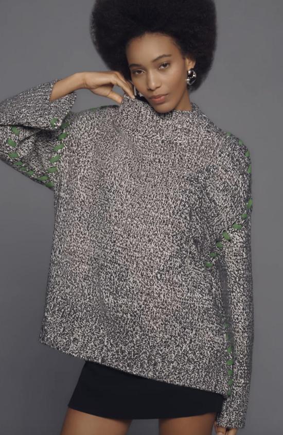  사이먼밀러 터틀넥 Simon Miller Leith 니트 휩스티치 스웨터 - SIMONMILLER