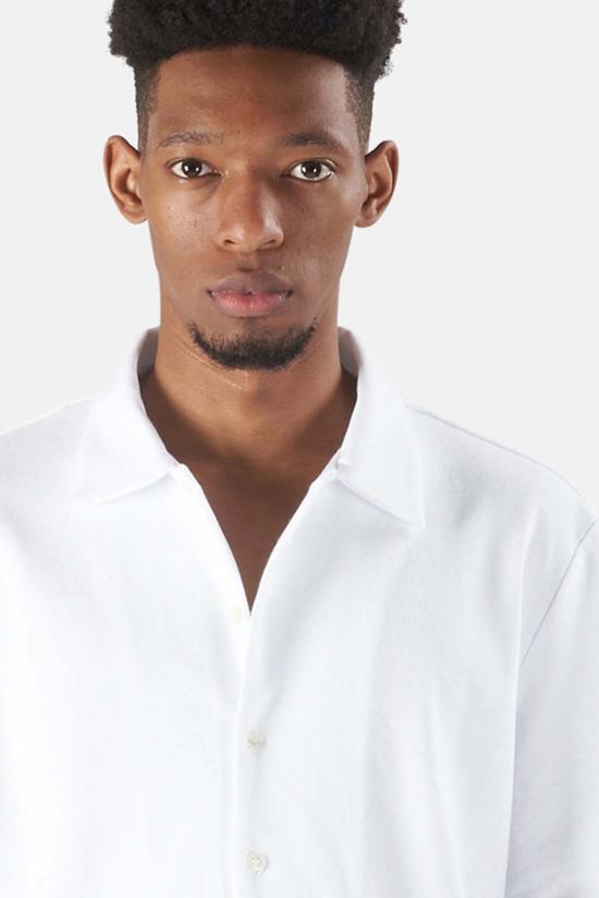  Wheelers.V 반팔 셔츠 휠러스.V 반팔 피케  화이트 - WHEELERS.V