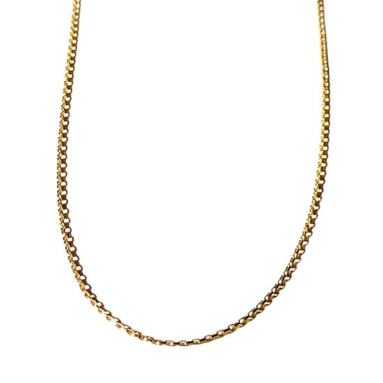  Devi Arts 목걸이/팬던트 데비 아트 박스 체인 네크리스 골드