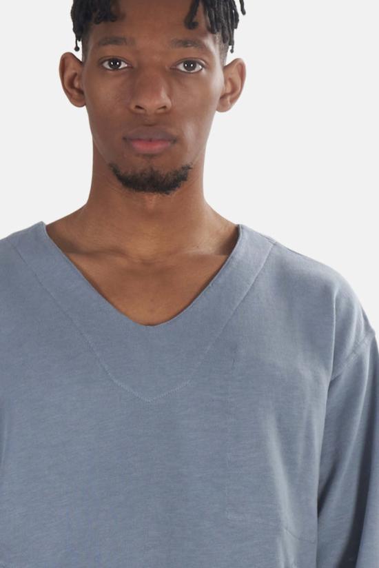  브랜드 블랙 스웨터 브랜드블랙 브랜드블랙 풀라스키 풀오버 토프 그레이 - BRAND BLACK