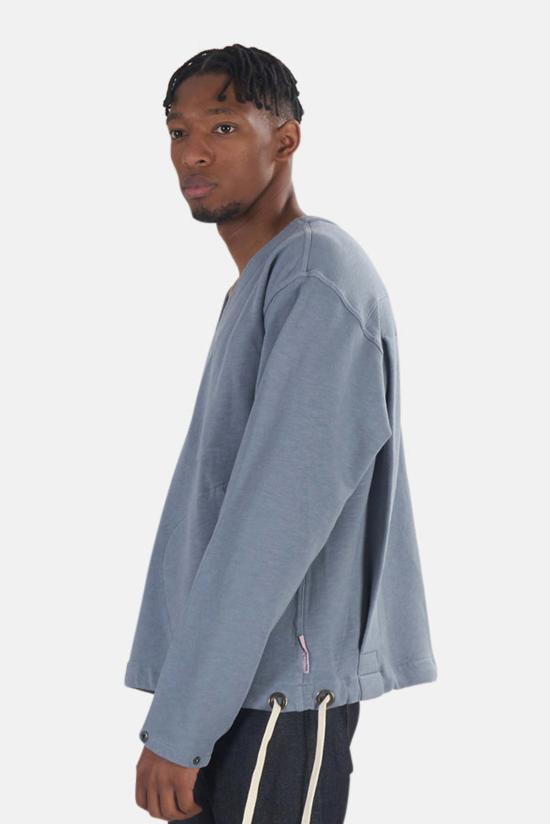  브랜드 블랙 스웨터 브랜드블랙 브랜드블랙 풀라스키 풀오버 토프 그레이 - BRAND BLACK