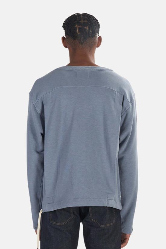  브랜드 블랙 스웨터 브랜드블랙 브랜드블랙 풀라스키 풀오버 토프 그레이 - BRAND BLACK