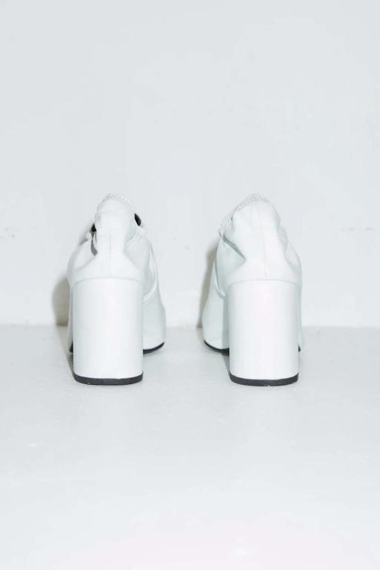  Dubié 부츠 두비에 푼타 하이힐 화이트 - OTHER BRANDS