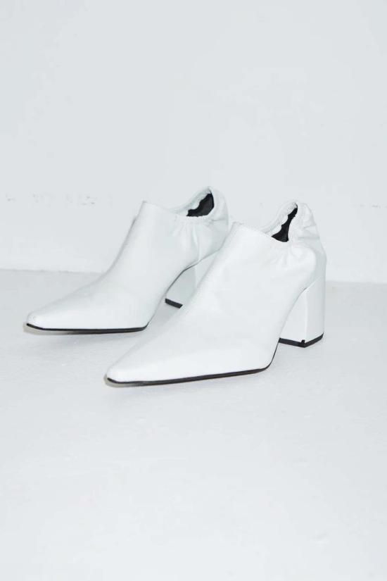 Dubié 부츠 두비에 푼타 하이힐 화이트 - OTHER BRANDS