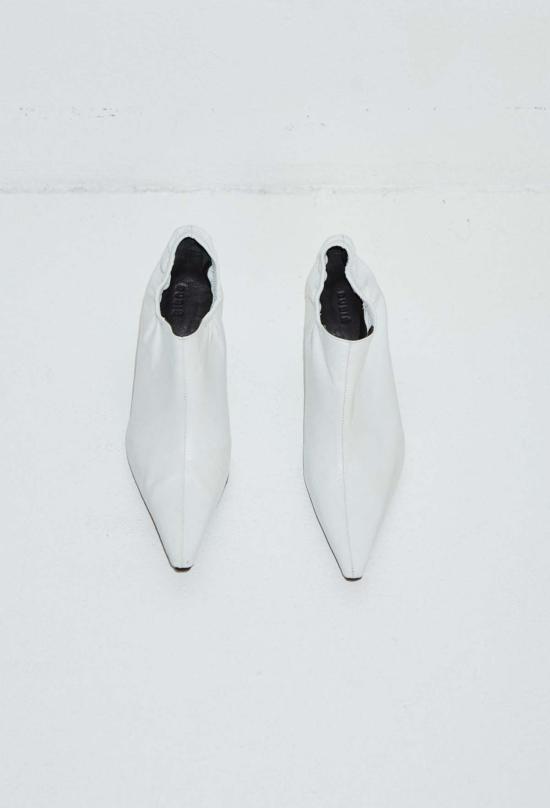  Dubié 부츠 두비에 푼타 하이힐 화이트 - OTHER BRANDS