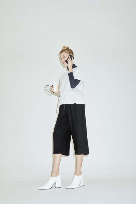  Dubié 부츠 두비에 푼타 하이힐 화이트 - OTHER BRANDS