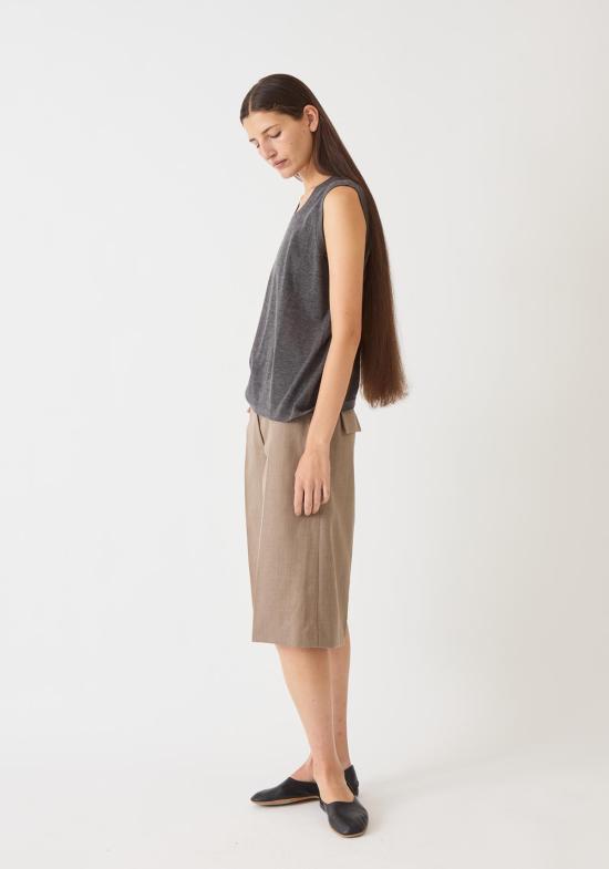  데미리 뉴욕 민소매 티셔츠 데밀리 카리나 슈퍼파인 캐시미어 탑 - DEMYLEE