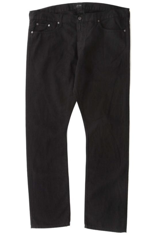  Simon Spurr 데님 팬츠 슬림 팬츠 블랙