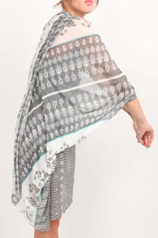  Yigal Azrouel 숏 원피스 프린트 Vj 드레스 그레이 - YIGAL AZROUEL