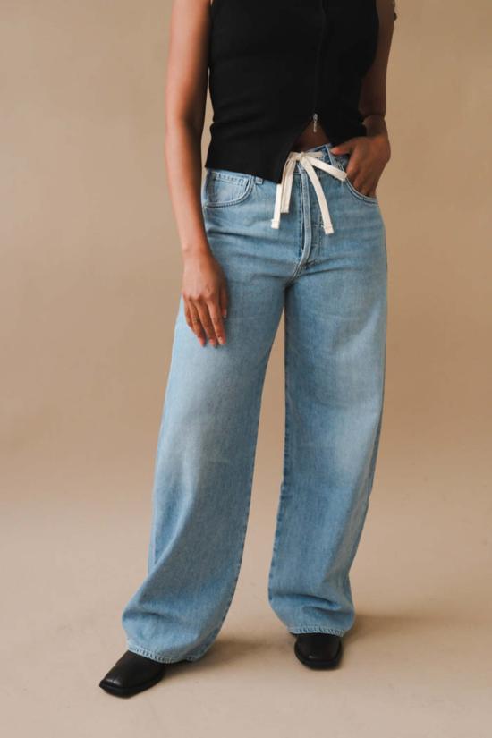  시티즌 오브 휴머니티 데님 팬츠 Citizens Of Humanity Brynn 바지 블루 레이스 - CITIZEN OF HUMANITY