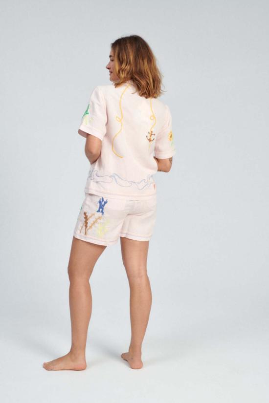  Helmstedt 숏팬츠 Aleta 반바지 라이트 핑크 - OTHER BRANDS