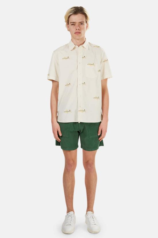  라파즈 반팔 셔츠 라파스 알레그레 프린트  플라잉 피쉬 - LA PAZ