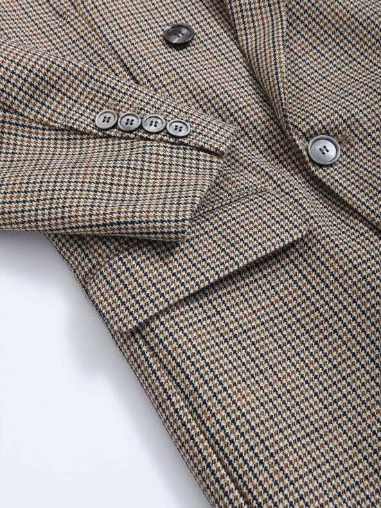  아미 자켓 더블브레스트 재킷 샴페인/블랙 - AMI