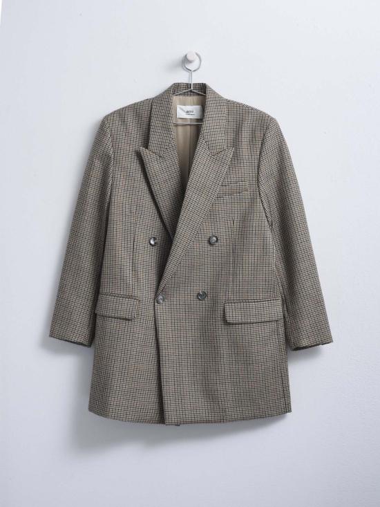  아미 자켓 더블브레스트 재킷 샴페인/블랙