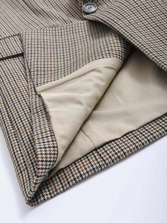  아미 자켓 더블브레스트 재킷 샴페인/블랙 - AMI