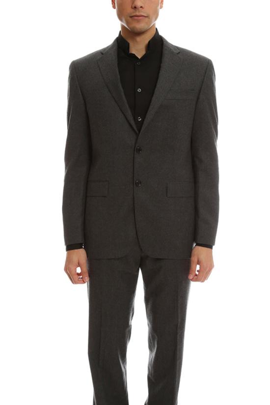  사이먼 스퍼 수트 자켓 Simon Spurr 플란넬 투버튼 노치 블레이저