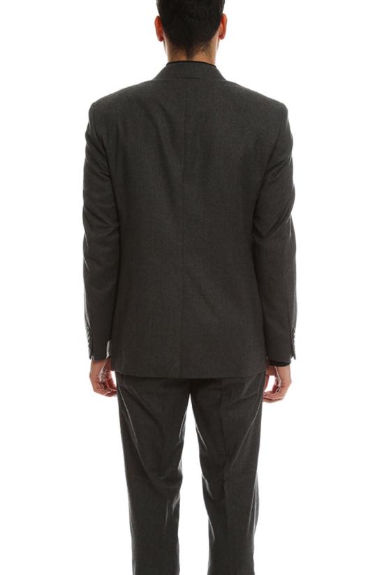  Simon Spurr 수트 자켓 플란넬 투버튼 노치 블레이저 - OTHER BRANDS