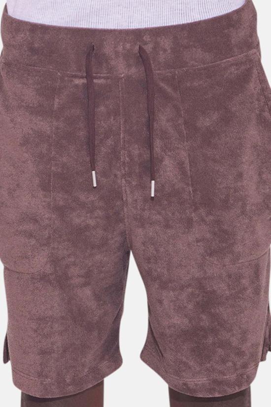  블루&크림 숏팬츠 남성용 테리 숏 애쉬 브라운 - BLUE&CREAM