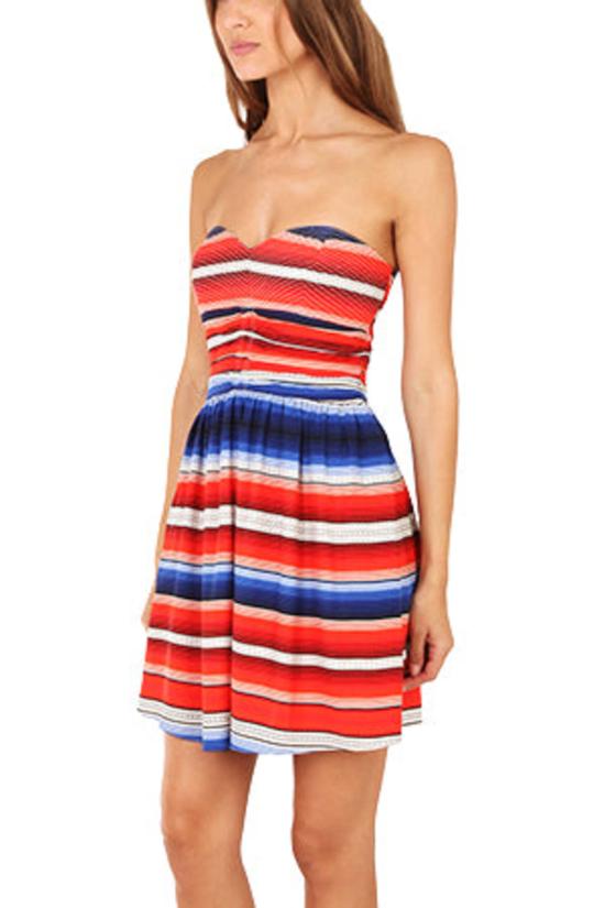  Parker NY 숏 원피스 Parker Ny Melrose 드레스 멀티 - OTHER BRANDS