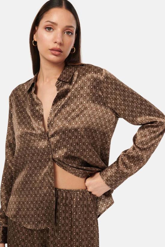  카미 뉴욕 블라우스 캐미 NYC 베로니크  치커리 모자이크 - CAMI NYC