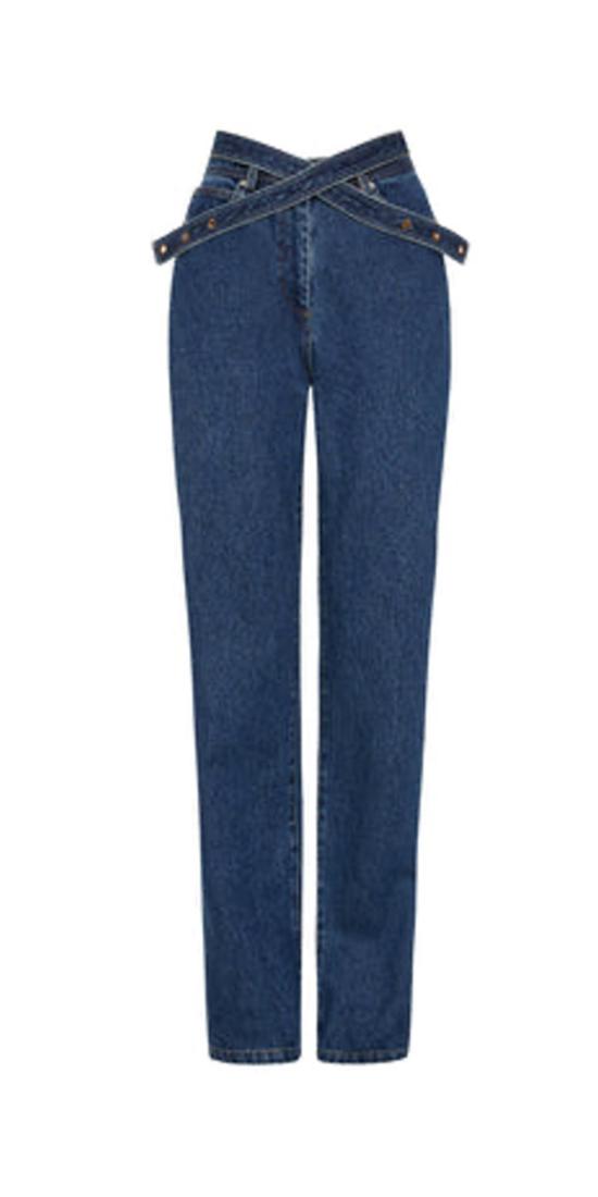  패리스 조지아 데님 팬츠 파리 조지아 조 진 인디고 - PARIS GEORGIA