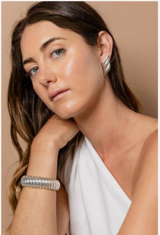  Rendor 이어링 렌도르 리비  화이트/골드