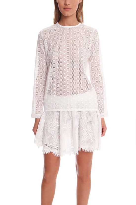  로제나 블라우스 Roseanna 매기 체이스 탑 블랑