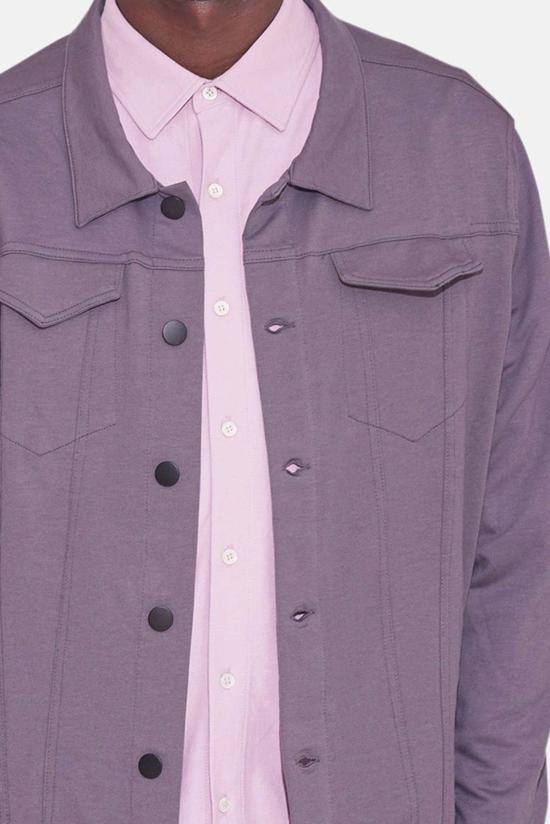  블루&크림 자켓 라이트 트러커 재킷 차콜 - BLUE&CREAM