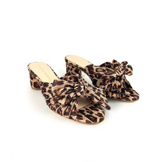  로플러랜달 뮬/슬리퍼 뢰플러 랜달 에밀리아  레오파드 - LOEFFLER RANDALL