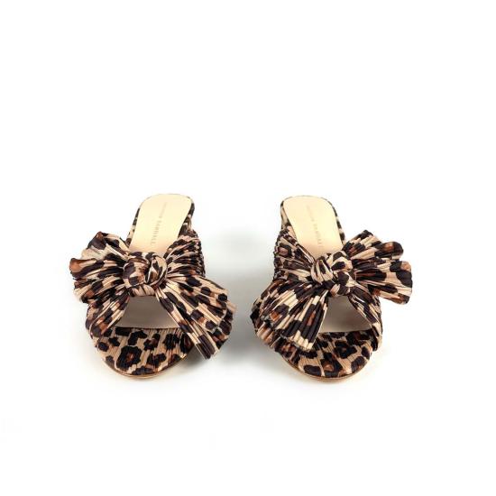  로플러랜달 뮬/슬리퍼 뢰플러 랜달 에밀리아  레오파드 - LOEFFLER RANDALL